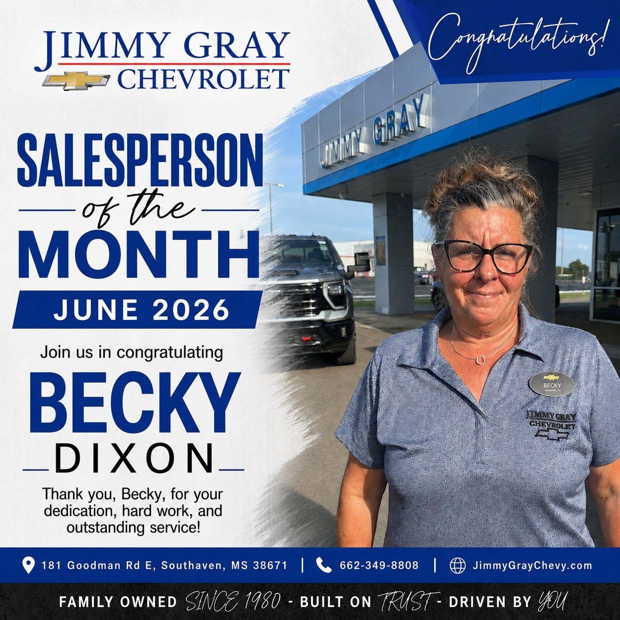 Jimmy Gray Chevrolet in Southaven MS
