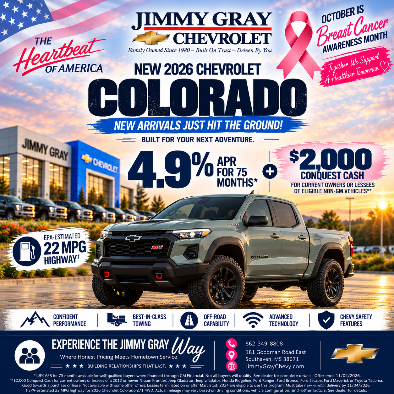 NEW 2026 COLORADO