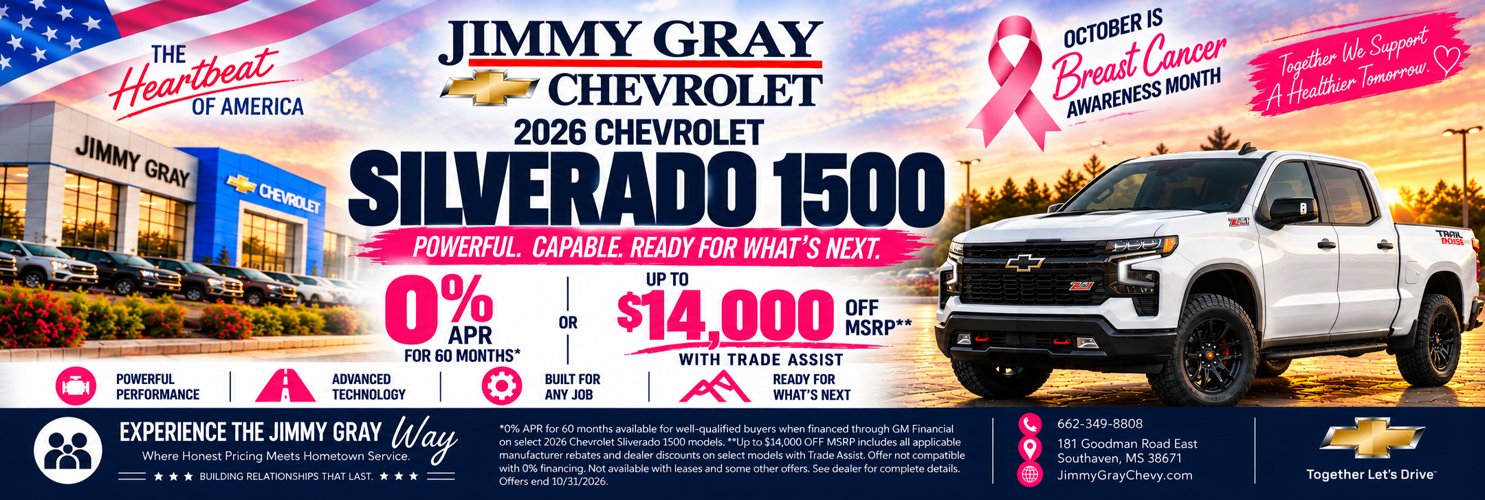 White Chevrolet Silverado 1500 on OFFER