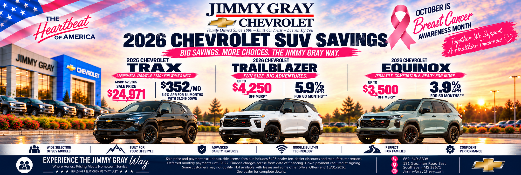 trax, trailblazer equinox ON OFFER