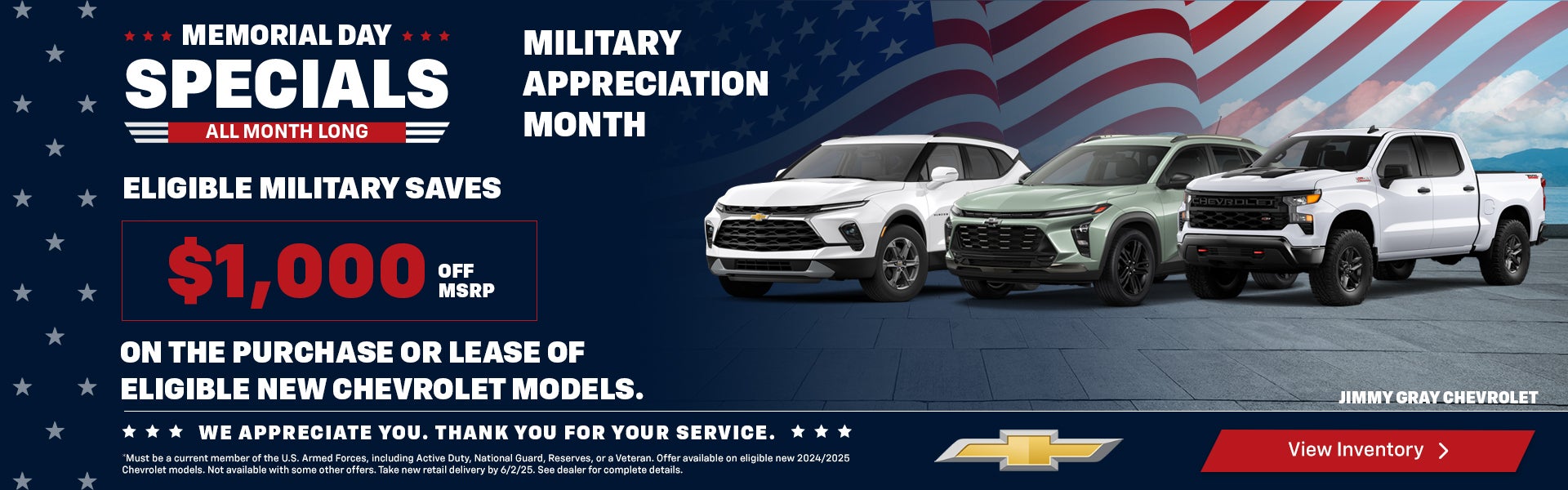 Military Appreciation Month