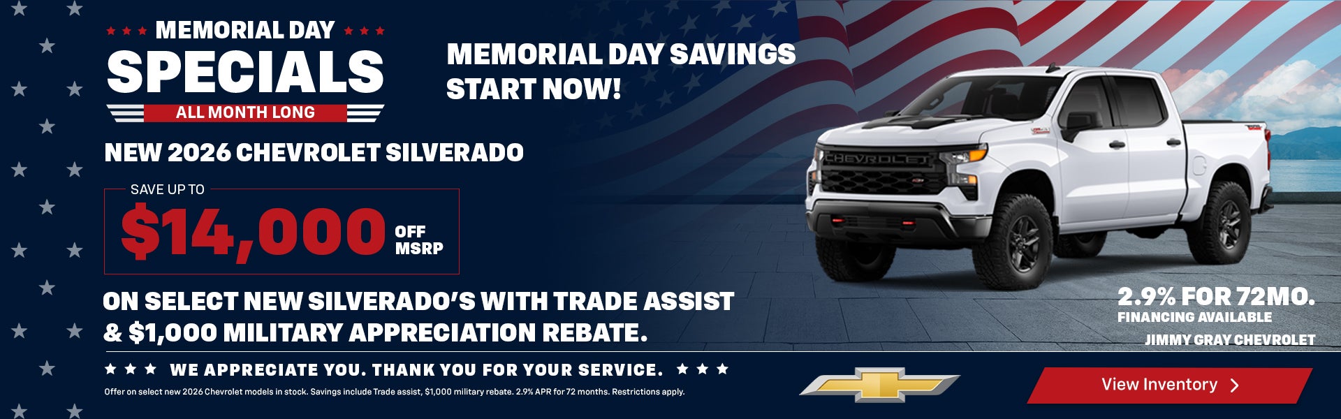 New 2026 Silverado