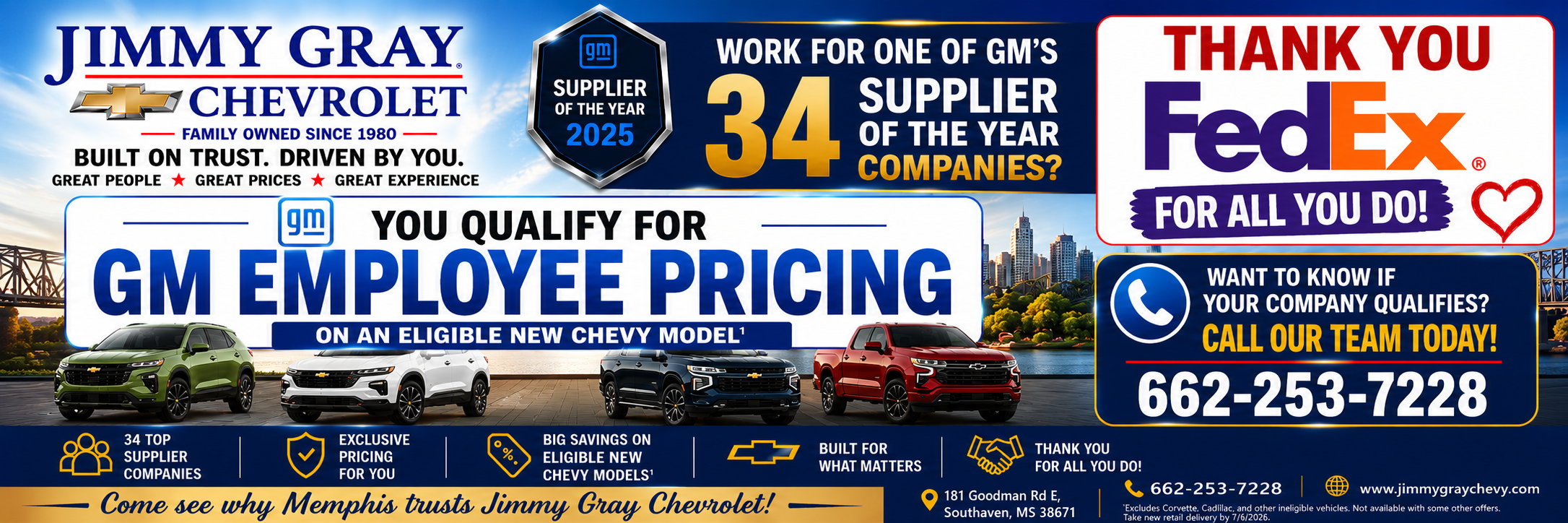 GM's Supplier of the Year! 