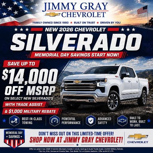 New 2026 Chevrolet Silverado