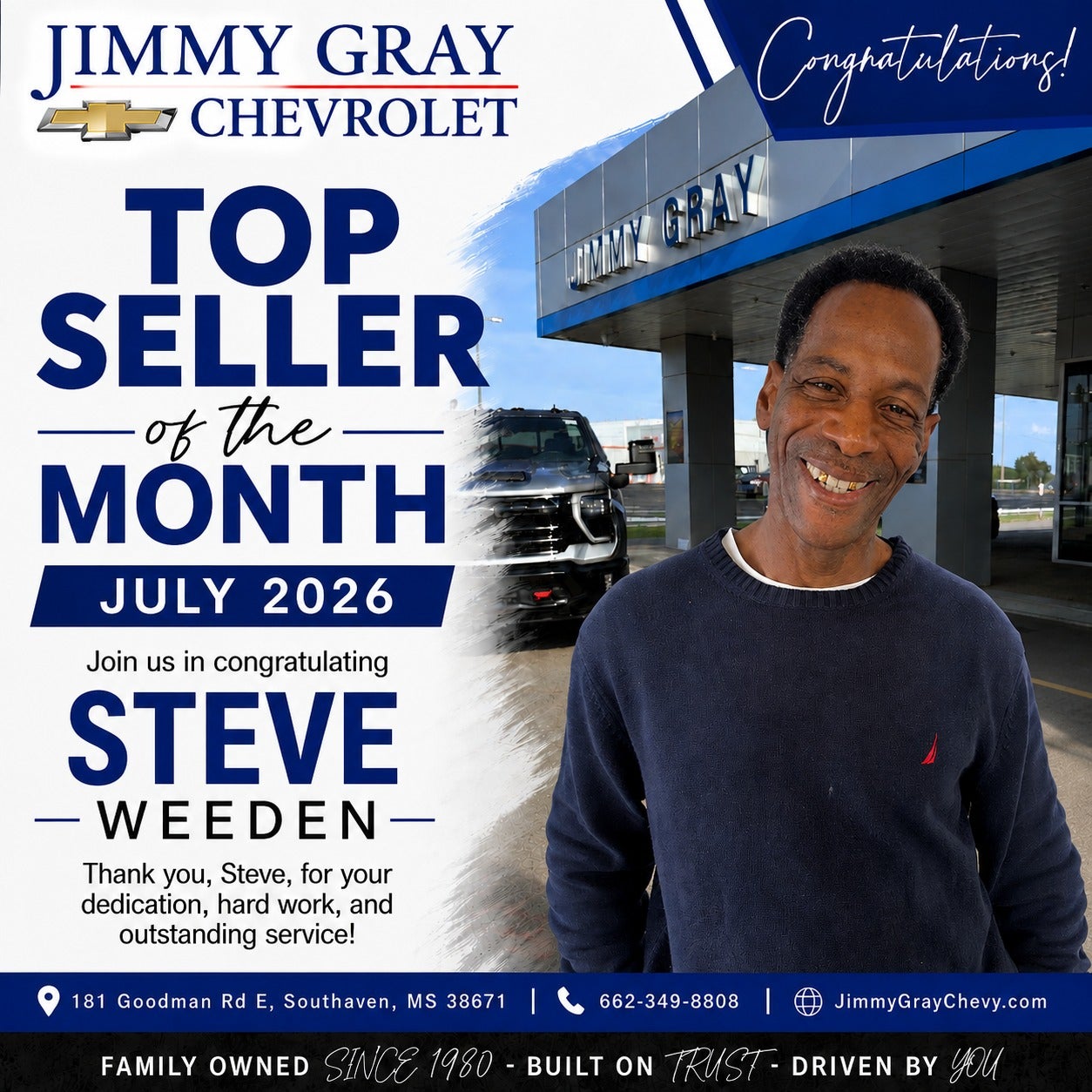 Jimmy Gray Chevrolet in Southaven MS